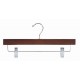 Walnut & Chrome Pant/Skirt Hanger