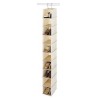 Bamboo & Canvas Shoe Organizer
