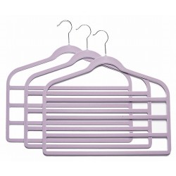 Slim-Line Lavender Multi Pant Hangers