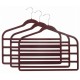 Slim-Line Burgundy Multi Pant Hangers