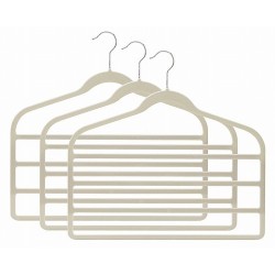 Slim-Line Linen Multi Pant Hangers