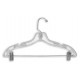 Clear 17" Combination Hanger w/ Clips