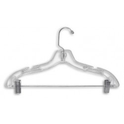 17 Unbreakable Clear Plastic Shirt Hanger