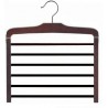Walnut & Chrome Multi Pant Hanger