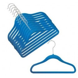 12" Childrens Blueberry Slim-Line Hanger