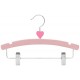 12" Decorative Pink Outfit Hanger
