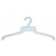White 18" Low Cost Hangers