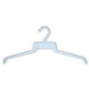 White 18" Low Cost Hangers