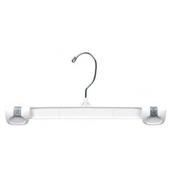 White 10" Gripper Hanger w/ Swivel Hook