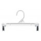 White 9.5" Hang-Safe Pant/Skirt Hangers