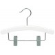 10" White Baby/Infant Combination Hanger