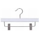 10" White Childrens Pant/Skirt Hanger