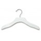 12" White "Wavey" Childrens Top Hanger