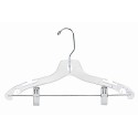 14" Childrens/Teens Plastic Suit Hanger