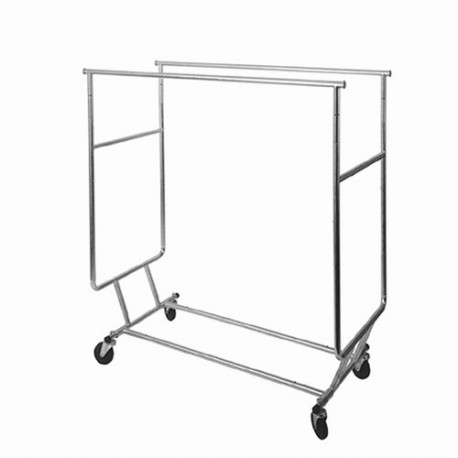 Double Folding Rolling Rack