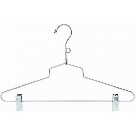 16" Metal Combination Hanger w/ Clips