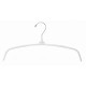 White 16" Non-Slip Metal Hanger