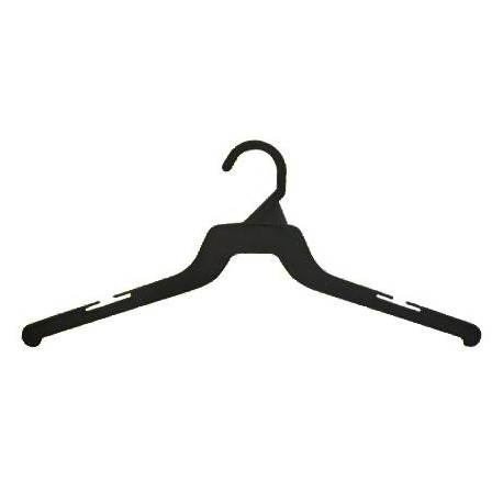 Black 16" Low Cost Hangers