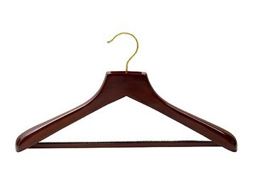 Walnut & Brass Wood Hanger Collection