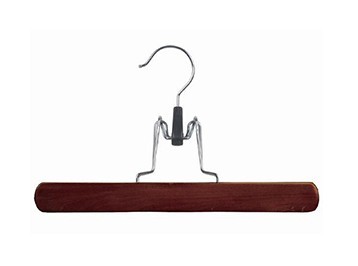 Walnut & Chrome Wood Hanger Collection