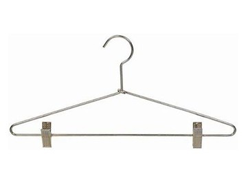  Polished Chrome Metal Hangers 